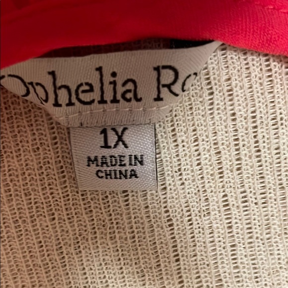 Pink and Orange Ruffled Tiered Mini Sundress - Picture 2 of 4